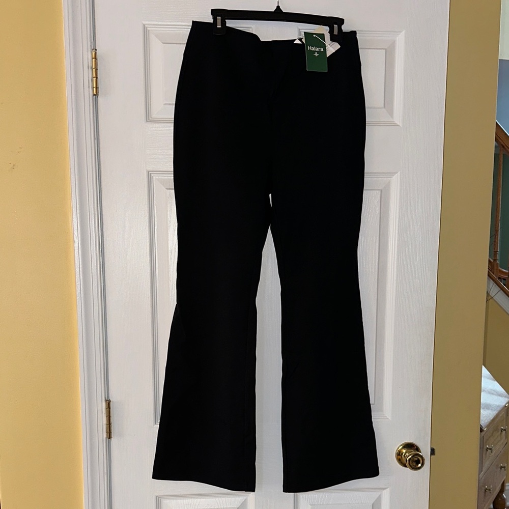 HALARA Women's Black Flare Pants